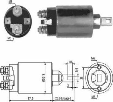 Hoffer 46026 - Contacteur, démarreur cwaw.fr