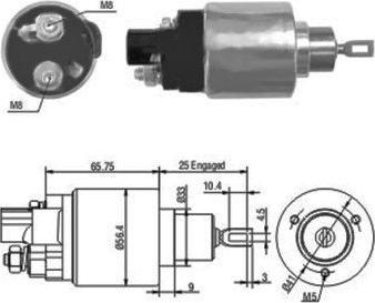 Hoffer 46070 - Contacteur, démarreur cwaw.fr