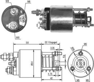 Hoffer 46077 - Contacteur, démarreur cwaw.fr