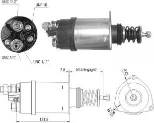 Hoffer 46195 - Contacteur, démarreur cwaw.fr