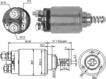 Hoffer 46192 - Contacteur, démarreur cwaw.fr