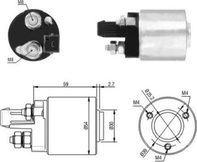 Hoffer 46105 - Contacteur, démarreur cwaw.fr