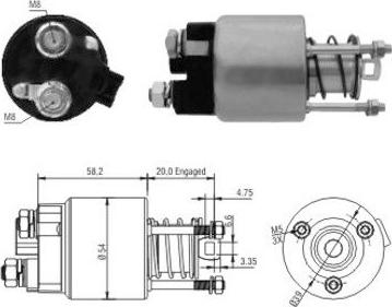 Hoffer 46101 - Contacteur, démarreur cwaw.fr