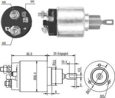 Hoffer 46108 - Contacteur, démarreur cwaw.fr