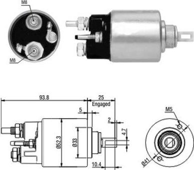 Hoffer 46118 - Contacteur, démarreur cwaw.fr