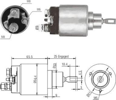 Hoffer 46117 - Contacteur, démarreur cwaw.fr