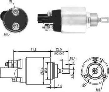 Hoffer 46181 - Contacteur, démarreur cwaw.fr