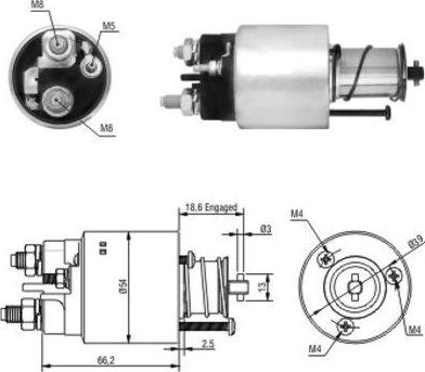 Hoffer 46139 - Contacteur, démarreur cwaw.fr