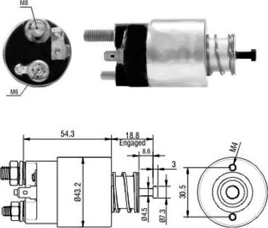 Hoffer 46135 - Contacteur, démarreur cwaw.fr