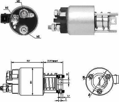 Hoffer 46136 - Contacteur, démarreur cwaw.fr