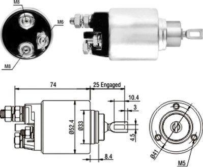 Hoffer 46129 - Contacteur, démarreur cwaw.fr