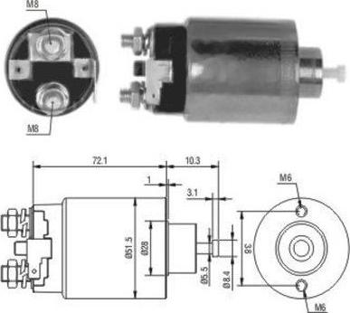 Hoffer 46179 - Contacteur, démarreur cwaw.fr