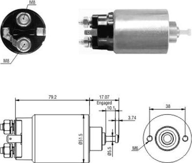 Hoffer 46177 - Contacteur, démarreur cwaw.fr