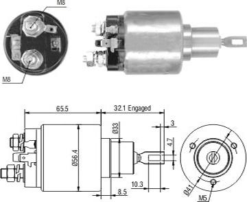 Hoffer 46243 - Contacteur, démarreur cwaw.fr