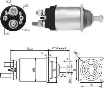 Hoffer 46254 - Contacteur, démarreur cwaw.fr