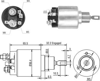 Hoffer 46258 - Contacteur, démarreur cwaw.fr