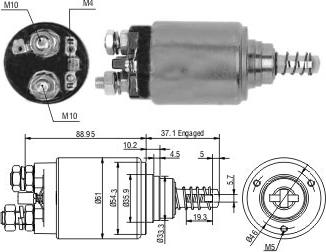 Hoffer 46268 - Contacteur, démarreur cwaw.fr