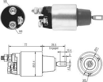 Hoffer 46286 - Contacteur, démarreur cwaw.fr