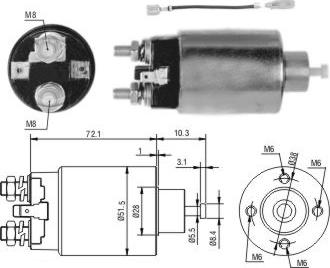 Hoffer 46282 - Contacteur, démarreur cwaw.fr