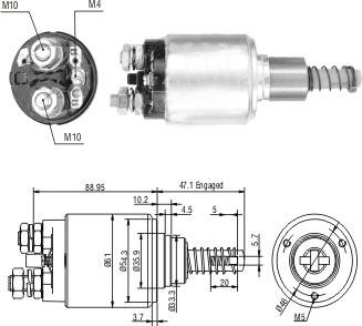 Hoffer 46239 - Contacteur, démarreur cwaw.fr