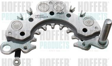 Hoffer 52276 - Pont de diodes, alternateur cwaw.fr