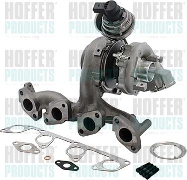 Hoffer 6900046 - Turbocompresseur, suralimentation cwaw.fr