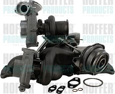 Hoffer 69001025 - Turbocompresseur, suralimentation cwaw.fr