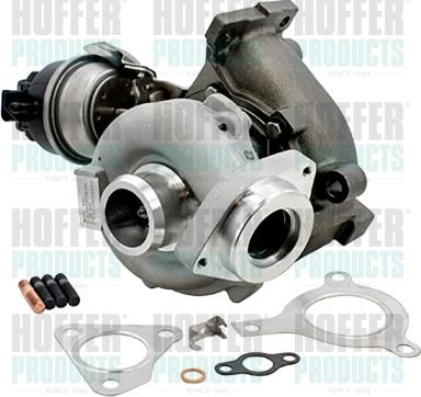 Hoffer 6900228 - Turbocompresseur, suralimentation cwaw.fr