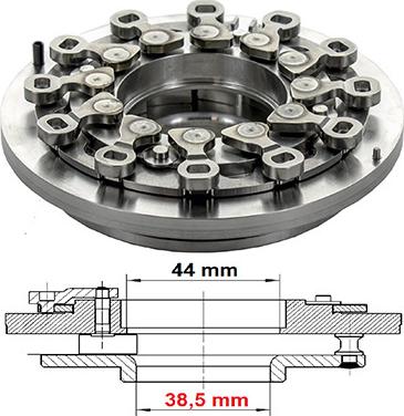 Hoffer 6500598 - Kit de réparation, compresseur cwaw.fr