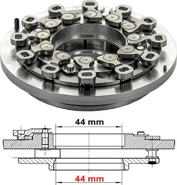 Hoffer 6500612 - Kit de réparation, compresseur cwaw.fr