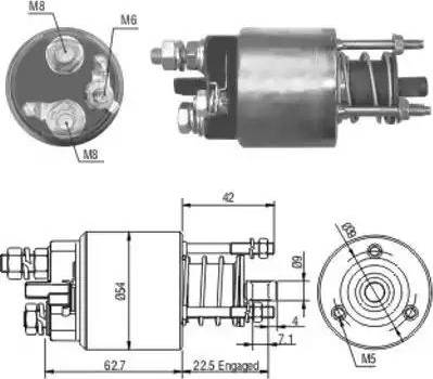 Hoffer 6646051 - Contacteur, démarreur cwaw.fr