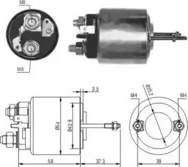 Hoffer 6646009 - Contacteur, démarreur cwaw.fr