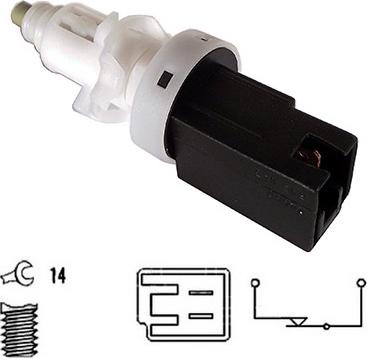 Hoffer 3500020 - Interrupteur des feux de freins cwaw.fr