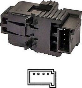 Hoffer 3500075 - Interrupteur des feux de freins cwaw.fr