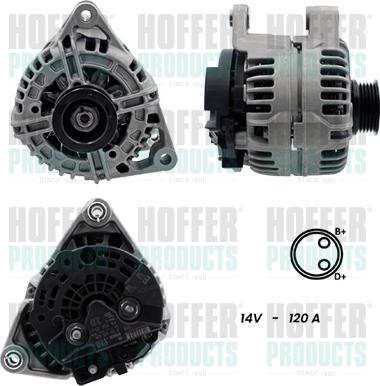 Hoffer H5510401G - Alternateur cwaw.fr