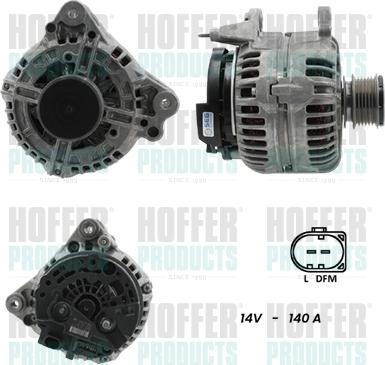 Hoffer H5510478G - Alternateur cwaw.fr