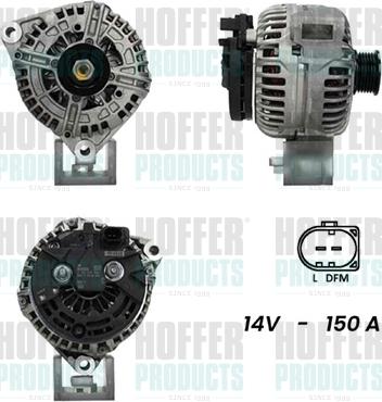 Hoffer H5510546G - Alternateur cwaw.fr