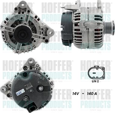 Hoffer H5510589G - Alternateur cwaw.fr