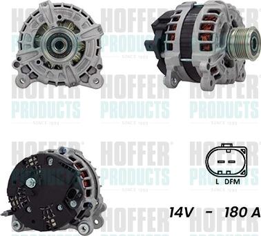 Hoffer H5510657G - Alternateur cwaw.fr