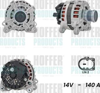 Hoffer H5510669G - Alternateur cwaw.fr