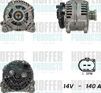 Hoffer H5510666G - Alternateur cwaw.fr