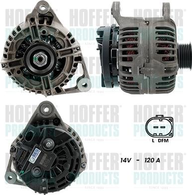 Hoffer H5510684G - Alternateur cwaw.fr