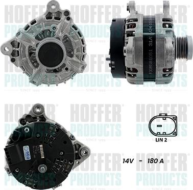 Hoffer H5510671G - Alternateur cwaw.fr