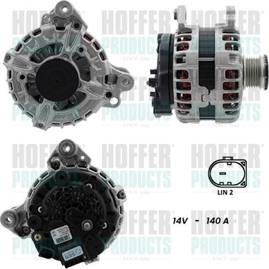 Hoffer H5510672G - Alternateur cwaw.fr