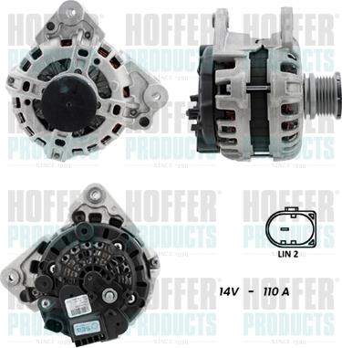 Hoffer H55101406G - Alternateur cwaw.fr