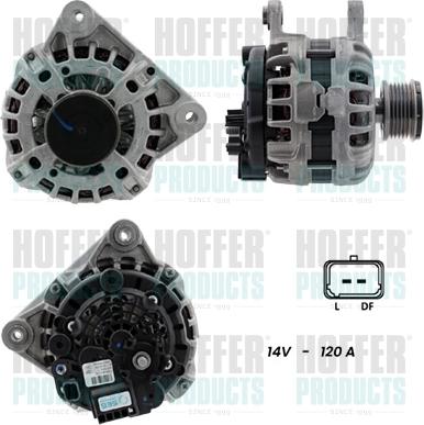 Hoffer H55101411G - Alternateur cwaw.fr