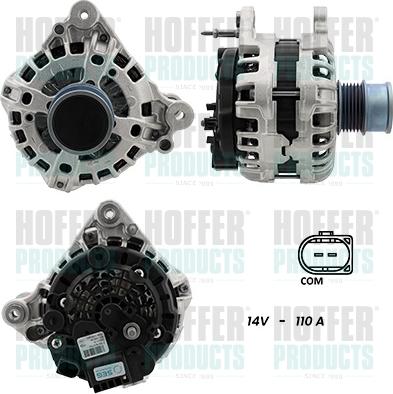 Hoffer H55101366G - Alternateur cwaw.fr