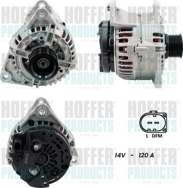 Hoffer H5510746G - Alternateur cwaw.fr