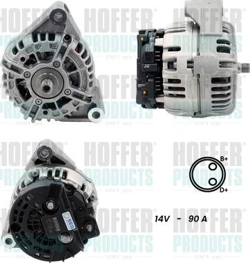 Hoffer H5510750G - Alternateur cwaw.fr