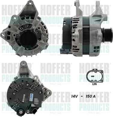 Hoffer H5510727G - Alternateur cwaw.fr